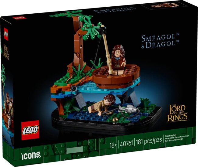 LEGO 40761 Icons - Gyűrűk Ura : Sméagol és Déagol