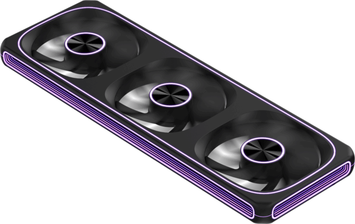 Formula Cooler Air Fusion 3 BK PWM 120mm Rendszerhűtő ventilátor 3db - Fekete Formula Cooler Air Fusion 3 BK PWM 120mm Rendszerhűtő ventilátor 3db - Fekete