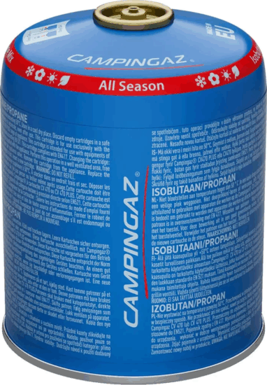 Campingaz CV 470 All Season Gázpatron Campingaz CV készülékhez 425g Campingaz CV 470 All Season Gázpatron Campingaz CV készülékhez 425g