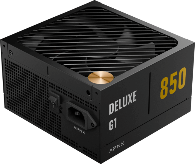 APNX 850W DELUXE G1 80+ Gold Tápegység APNX 850W DELUXE G1 80+ Gold Tápegység