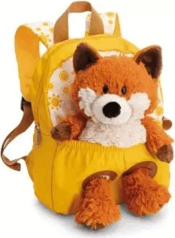 Nici Hátizsák róka plüssel 25 cm - Sárga Nici Hátizsák róka plüssel 25 cm - Sárga