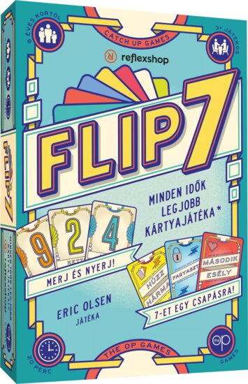 Reflex shop Flip 7 Kártyafordító társasjáték