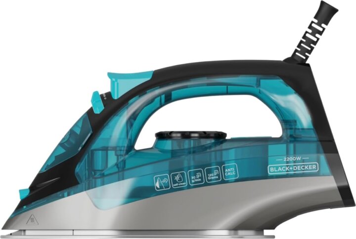 Black&Decker BXIR2201E Gőzölős Vasaló 2200W - Kék / Fekete