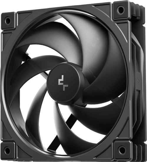 DeepCool FD12 V2 PWM 120mm Rendszerhűtő ventilátor - Fekete