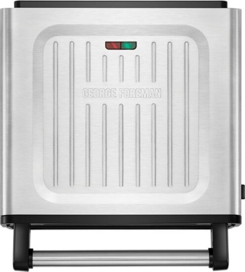 George Foreman Smokeless Contact Grillsütő 1500 Watt - Ezüst