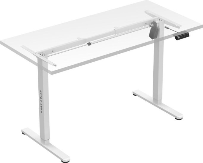 Mark Adler Xeno 2.1 Elektromosan állítható Gamer asztal váz 72-118 cm - Fehér