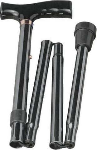 Reha Fund RF-520 Teleszkópos Állítható összecsukható Sétabot - Fekete