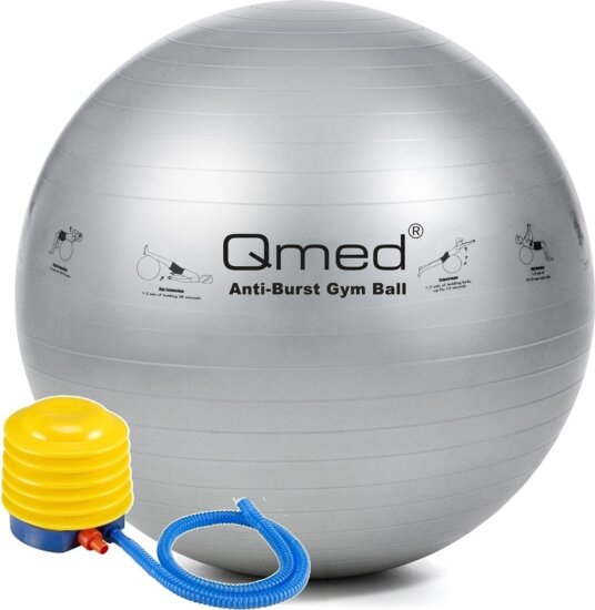 MDH DRQM3A0MA005P Fitness edzőlabda pumpával 85cm - Ezüst