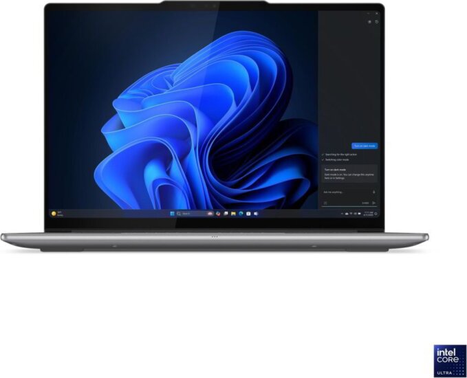 Lenovo Yoga Pro 7 14IAH10 Laptop Szürke (14.5" Touch / Intel Core Ultra 7-255H / 32GB / 1TB M.2 SSD / Win 11 Home)