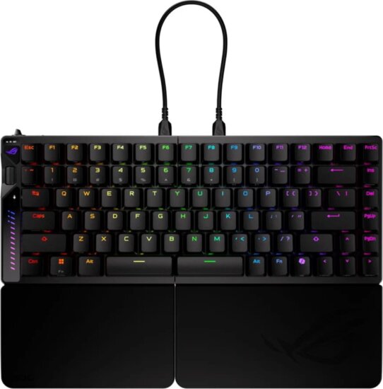 Asus ROG Falcata ROG HFX V2 Tri-Mode Wireless Mechanikus RGB Gaming Billentyűzet DE - Fekete Asus ROG Falcata ROG HFX V2 Tri-Mode Wireless Mechanikus RGB Gaming Billentyűzet DE - Fekete