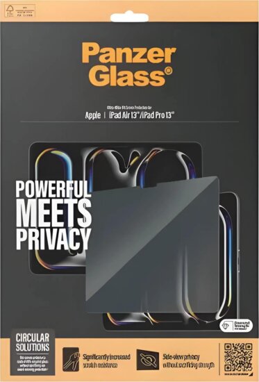 PanzerGlass Privacy 12.9" iPad Air 13 / Pro 13 Tablet kijelzővédő Fólia PanzerGlass Privacy 12.9" iPad Air 13 / Pro 13 Tablet kijelzővédő Fólia
