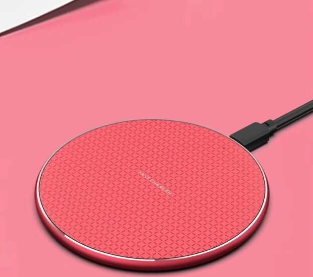 TOO FC-15-Qi-R Qi Wireless Töltő 10W - Piros