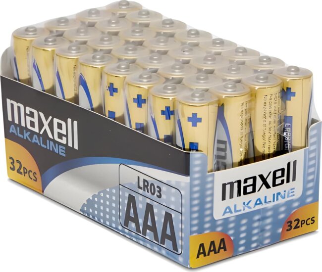 Maxell LR03 Alkáli AAA Microelem 1.5V (32 db / csomag)