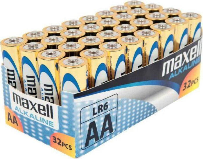 Maxell LR06 Alkáli AA Ceruzaelem 1.5V (32 db / csomag)