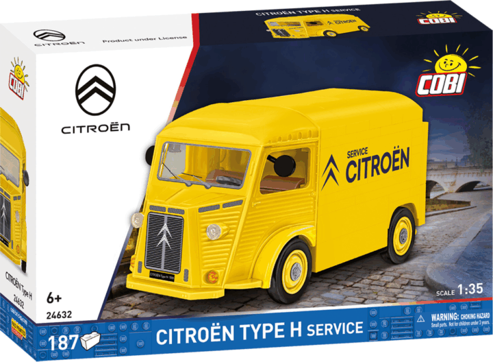 Cobi 24632 Citroen Type H Service autó 187 darabos Műanyag makett 1:35