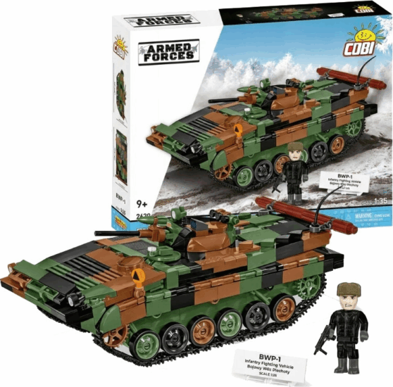 Cobi 2630 BWP-1 Tank figurával 756 darabos építőjátékok