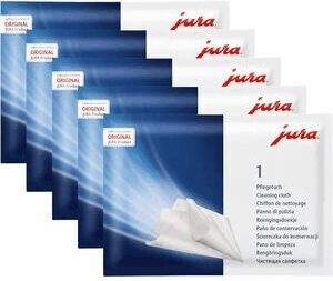 Jura 62826 Törlőkendő szett Kévégephez 5 darab / csomag