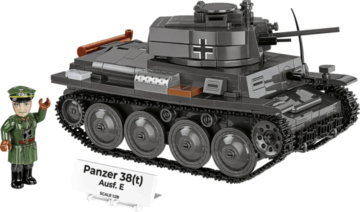 Cobi 2666 Panzer 38(t) / (ČKD) LT vz.38 Tank figurával 690 darabos építőjáték
