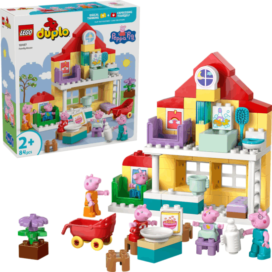 LEGO 10467 DUPLO - Peppa Malac Családi Ház