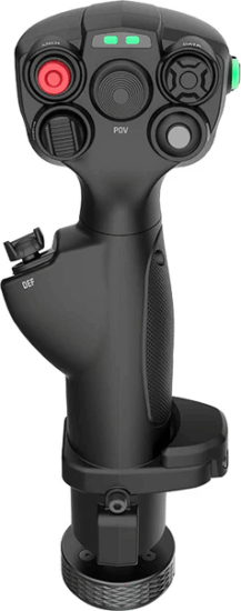 Moza Racing MHG Flight Stick botkormány kiegészítő - Fekete