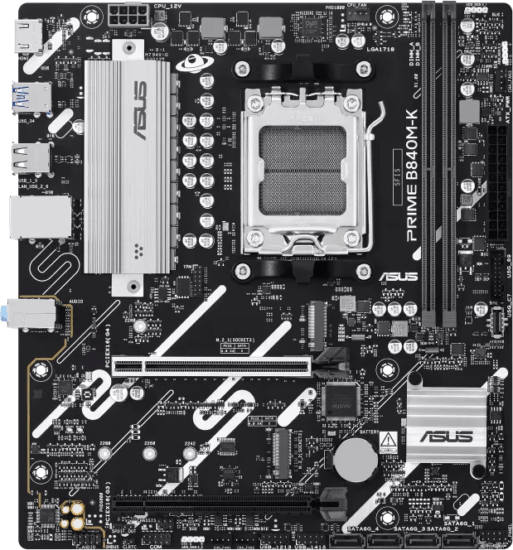 ASUS PRIME B840M-K DDR5 AMD AM5 micro ATX Alaplap