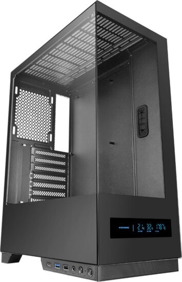 Tacens Mars MC-PULSAR Midi Torony Számítógépház - Fekete