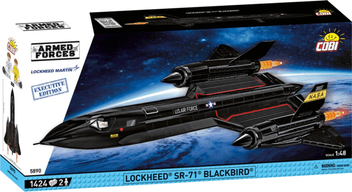 Cobi 5890 Lockheed SR-71 Blackbird Executive Edition Repülőgép 1424 darabos Építőjáték