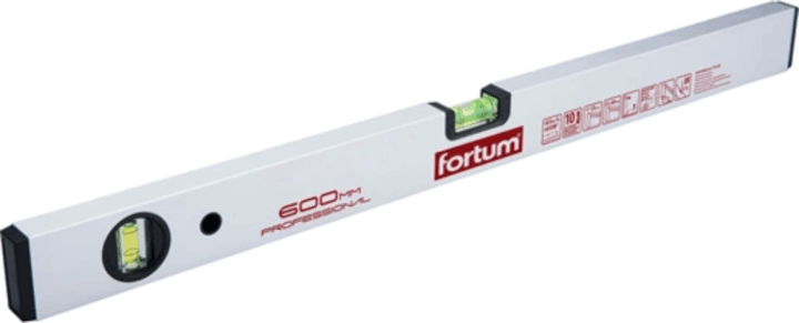 Fortum 4783590 Alumínium Vízmérték 200cm