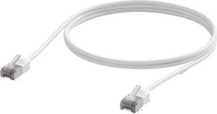 Ubiquiti UniFi Premium Kültéri Cat6a RJ45 Patch Kábel 2m - Fehér