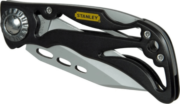 Stanley 0-10-253 Ergonomikus Acél Bicska Zsebkés - Fekete