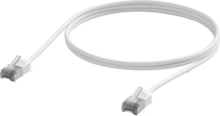 Ubiquiti UniFi Premium Kültéri Cat6a RJ45 Patch Kábel 1m - Fehér