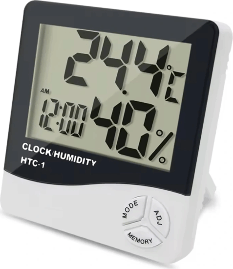 TOO WS-201-W LCD Meteorológiai Időjárás állomás - Fehér