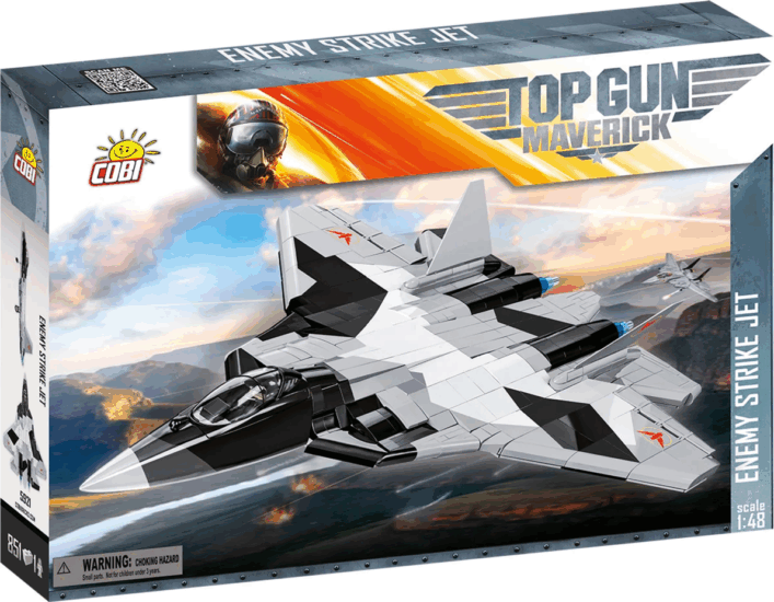 Cobi 5921 Top Gun Maverick - Enemy Strike Jet, Repülő 851 darabos építőkészlet 1:48