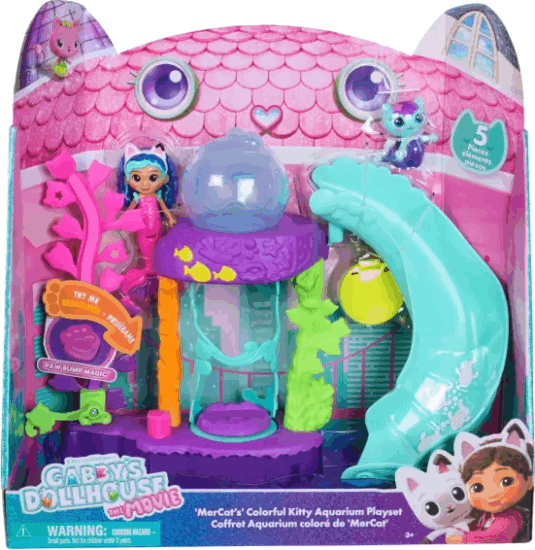 Dream Works Gabi babaháza mozi Akvárium játékszett