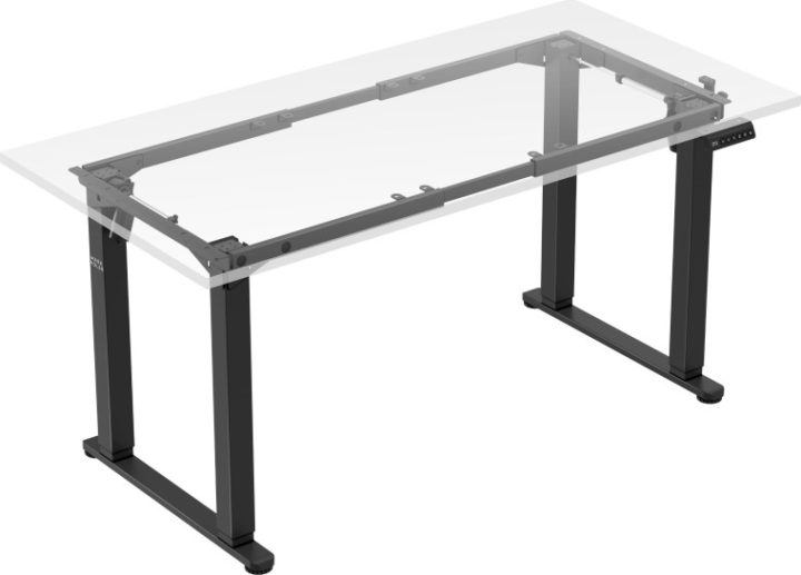 Mark Adler Xeno 5.0 Elektromosan állítható Gamer asztal váz 115-165 x 58 x 71-117 cm - Fekete