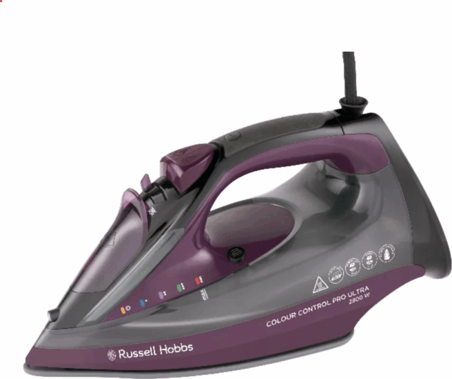Russell Hobbs 27281-56 Gőzölős Vasaló 2800W - Szürke / Lila