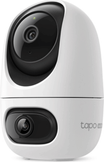 TP-Link TAPO C245D Smart Wifi 2K UltraHD 340° forgatható Okos Pan-Tilt Kamera - Fehér