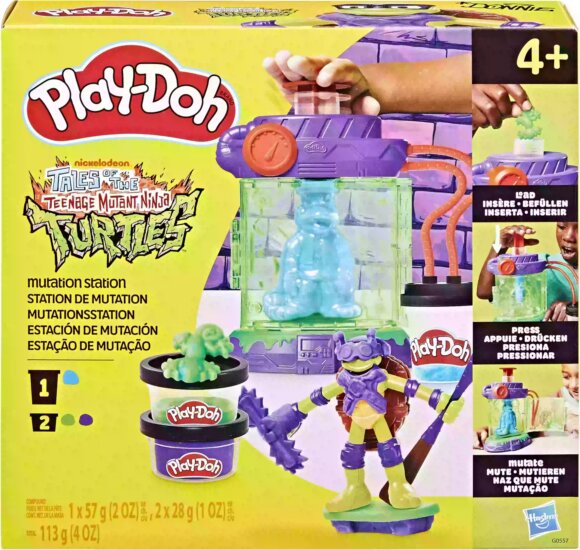 Hasbro Play‑Doh Tini Nindzsa Teknőcök - Mutációs Állomás játék készlet