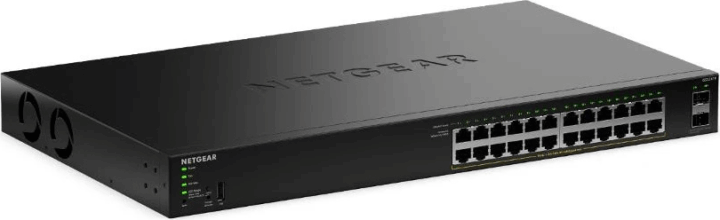 Netgear GS324TP-200EUS Fémházas Smart Managed 24-port Gigabit PoE+ Rack Switch