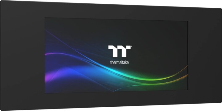 Thermaltake View 600 TG 6" LCD Számítógépház Kijelző Panel - Fekete