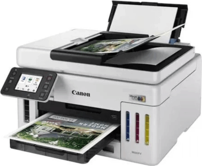 Canon MAXIFY GX6140 MegaTank Multifunkciós Színes Tintasugaras Nyomattó (Wifi / Lan / USB)