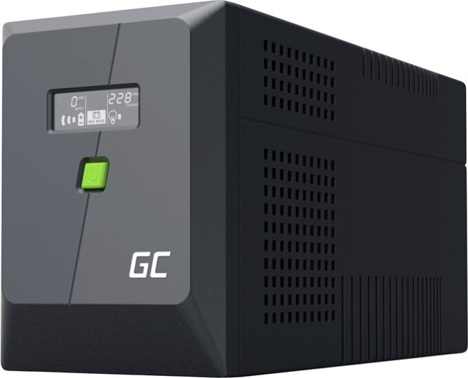 Green Cell UPSLM1200 2000VA / 1200W UPS szünetmentes tápegység