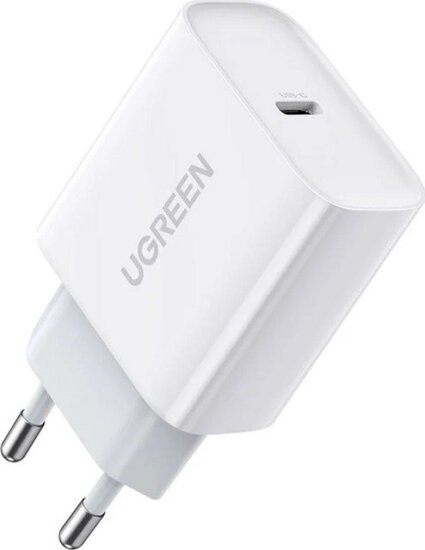 Ugreen USB-C Power Delivery 3.0 Hálózati Töltő Adapter 20W - Fehér