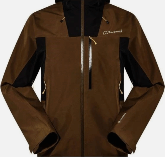 Berghaus Ridge-Seeker GTX Kapucnis Férfi Dzseki (L) - Barna/Fekete