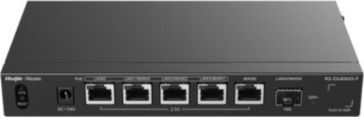 Reyee RG-EG406XS-P Gigabit PoE 5-Port Router