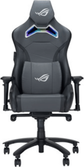 Asus ROG Chariot X RGB LED Gamer szék - Szürke