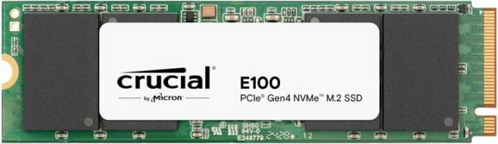 Crucial 480GB E100 Gen4 NVMe PCIe M.2 SSD