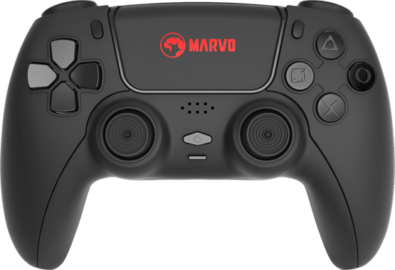 Marvo Pact 70 Wireless Kontroller Gamepad (PC / PS3 / Switch / Android / iOS) - Fekete