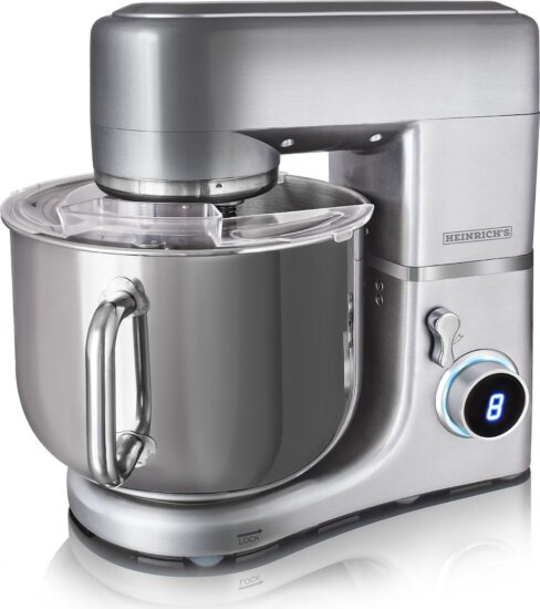 Heinrich's HKM 8120 Konyhai robotgép 12L 1000 Watt - Ezüst Heinrich's HKM 8120 Konyhai robotgép 12L 1000 Watt - Ezüst