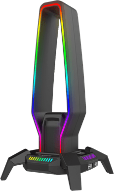 Marvo Kobe 30 RGB Headset Tartó Állvány - Fekete